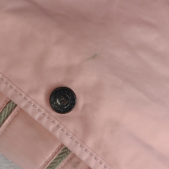 Y2K Ralph Lauren Polo Jeans Co. Pink nylon messenger tote bag - Picture 11 of 16